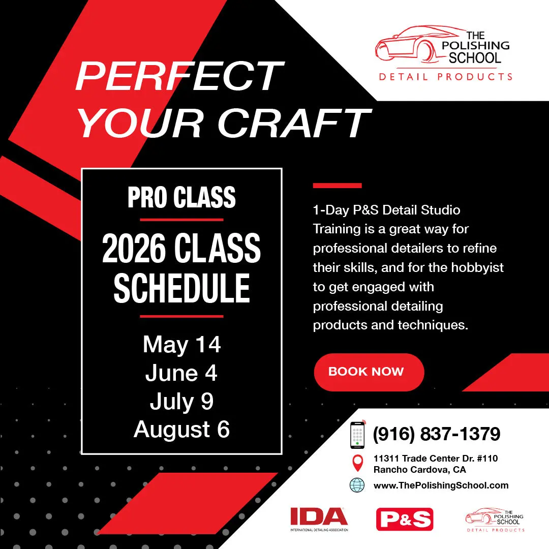 1 Day Pro Class P&S Detail Studio Training 1