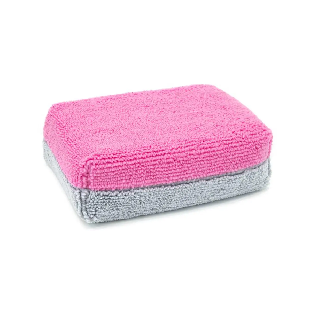 Thick Saver Applicator Terry - Microfiber Coating Applicator Sponge With Plastic Barrier - 12 Pack 2