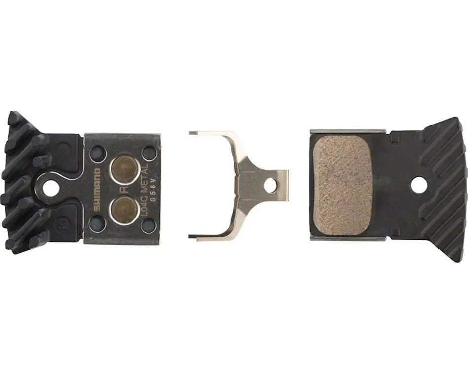 L04c Metal Disc Brake Pads With Fins 1
