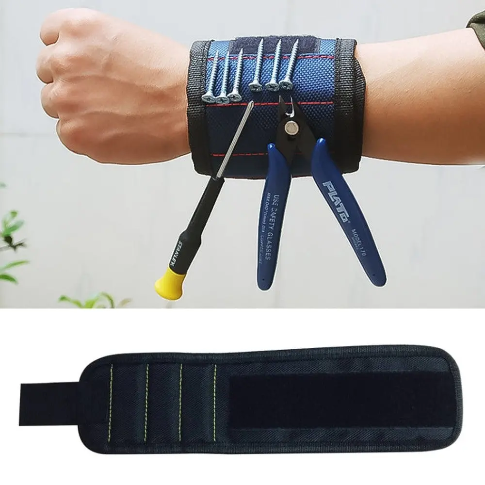 1680D Oxford Cloth Pocket Magnetic Wristband Storage Pockets Tool 1