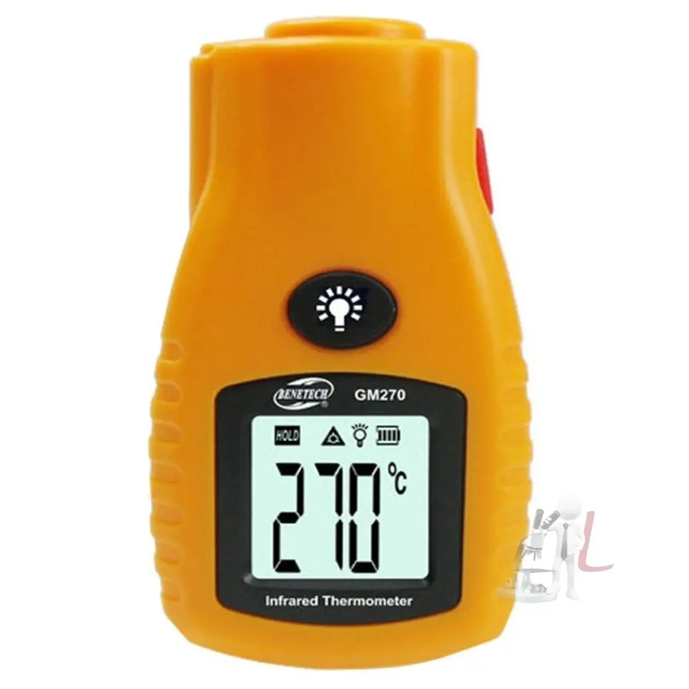 Benetech Digital Mini Infrared Thermometer, Temperature Range: -32 - 280 Degree (Gm270), Gm270 1