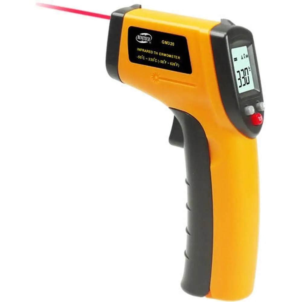 Benetech Gm320 Digital Infrared Thermometer Range: -50 - 400 Degree C, Gm320 1