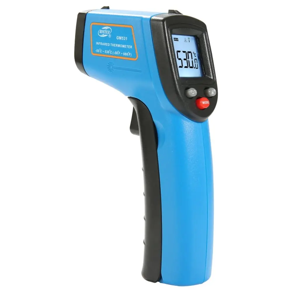 Benetech Gm531 Handheld Thermometer Cooking Digital Infrared Thermometer, Measure Range: -50~530 C, Gm531 1