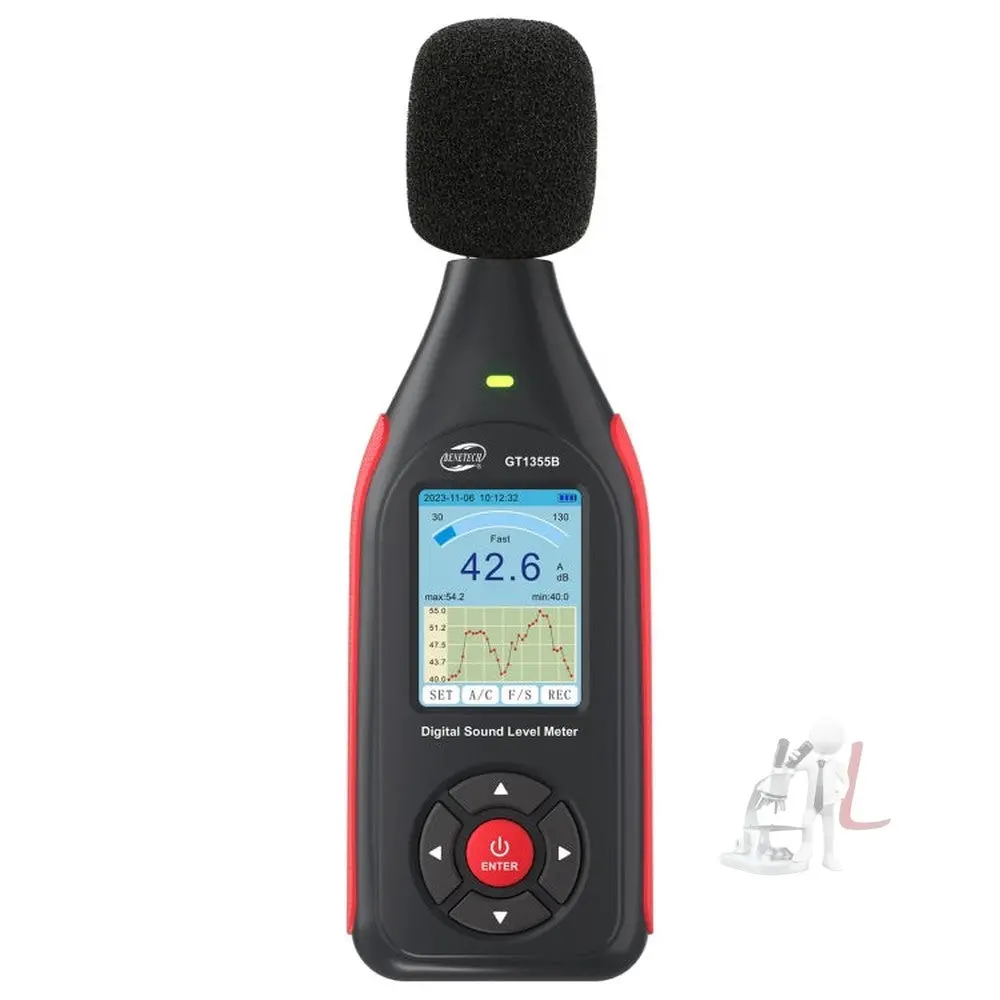 Benetech Gt1355b Lcd Display Decibel Tester 1
