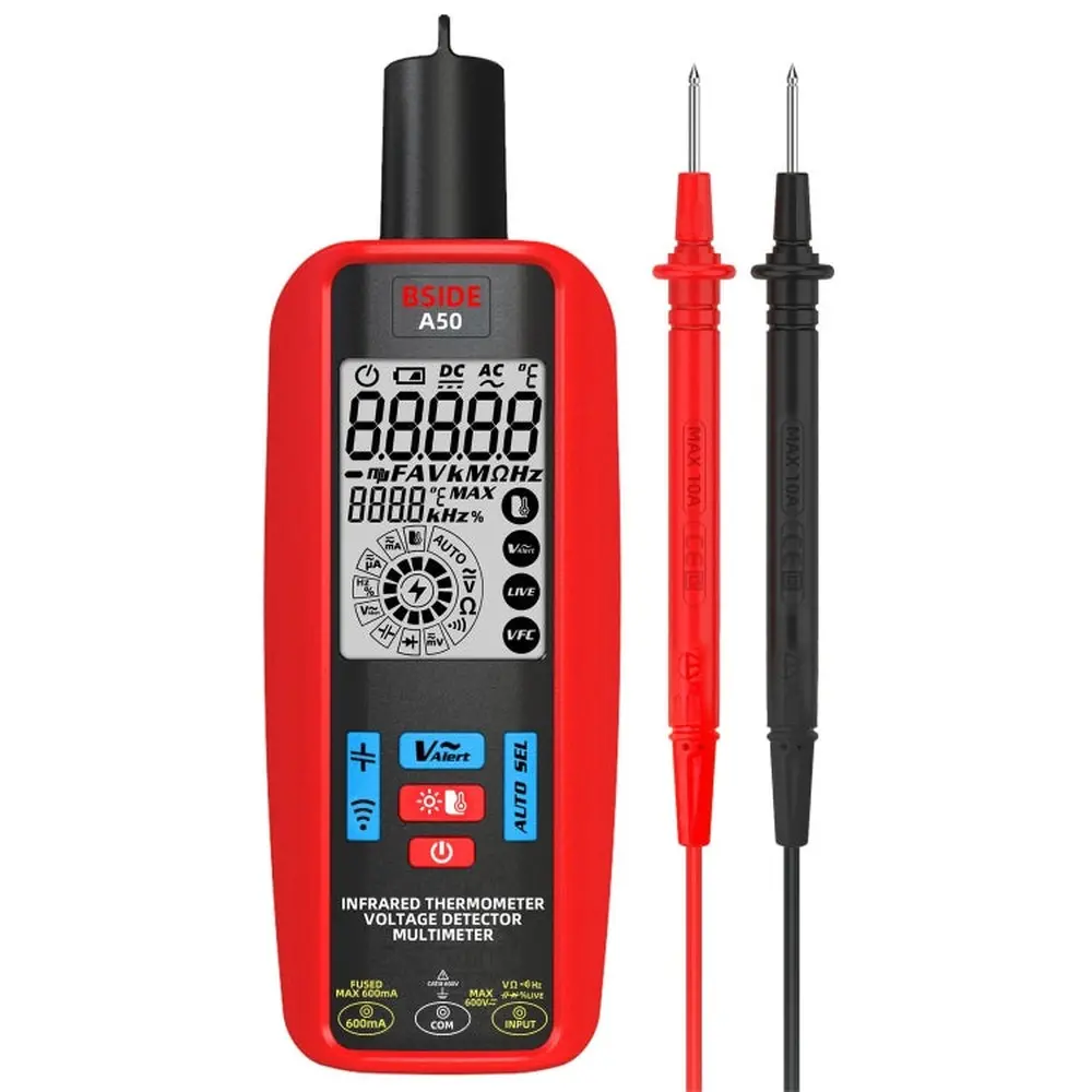 Bside A50 Infrared Temperature Test Digital Multimeter, A50 1