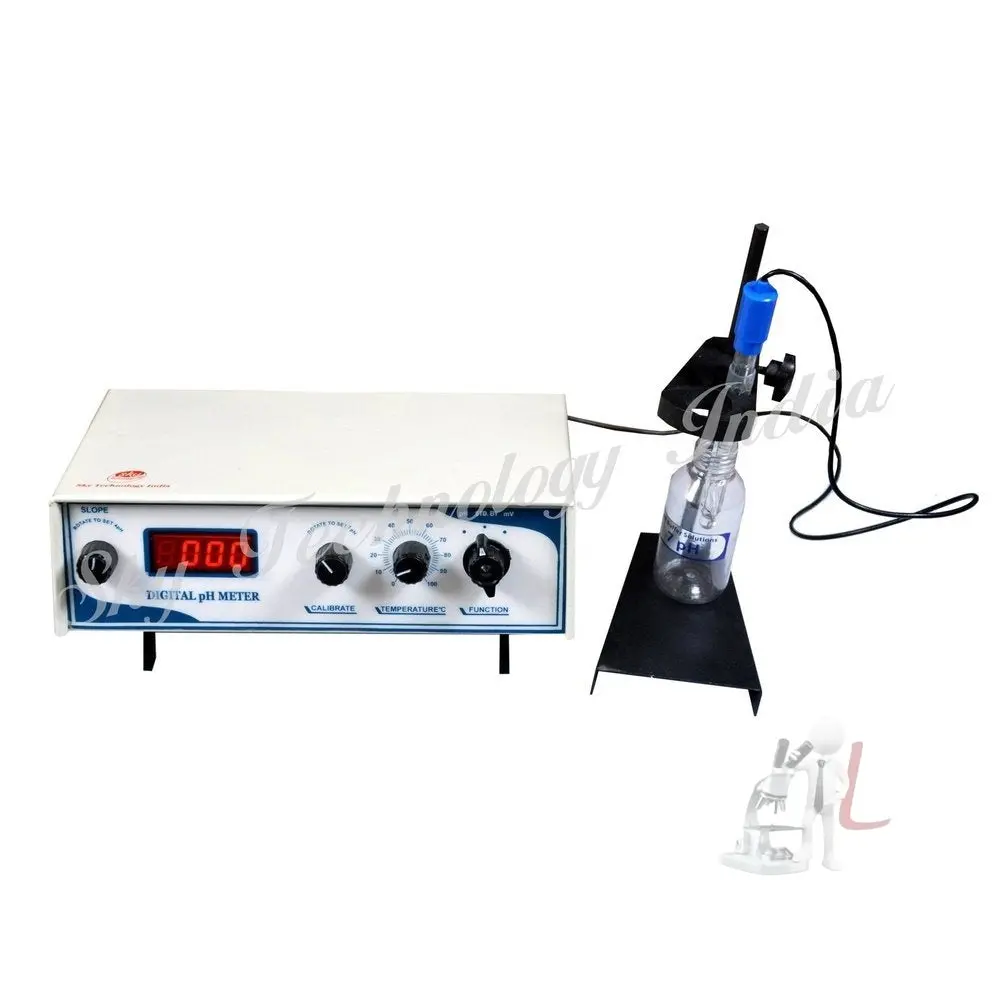 Digital Ph Meter Table Top Range 0-14 Ph 1