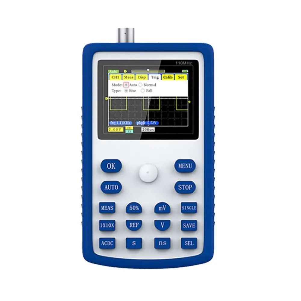 Fnirsi 1C15 Handheld Mini Portable Digital Oscilloscope, 1C15 With Eu Plug 1