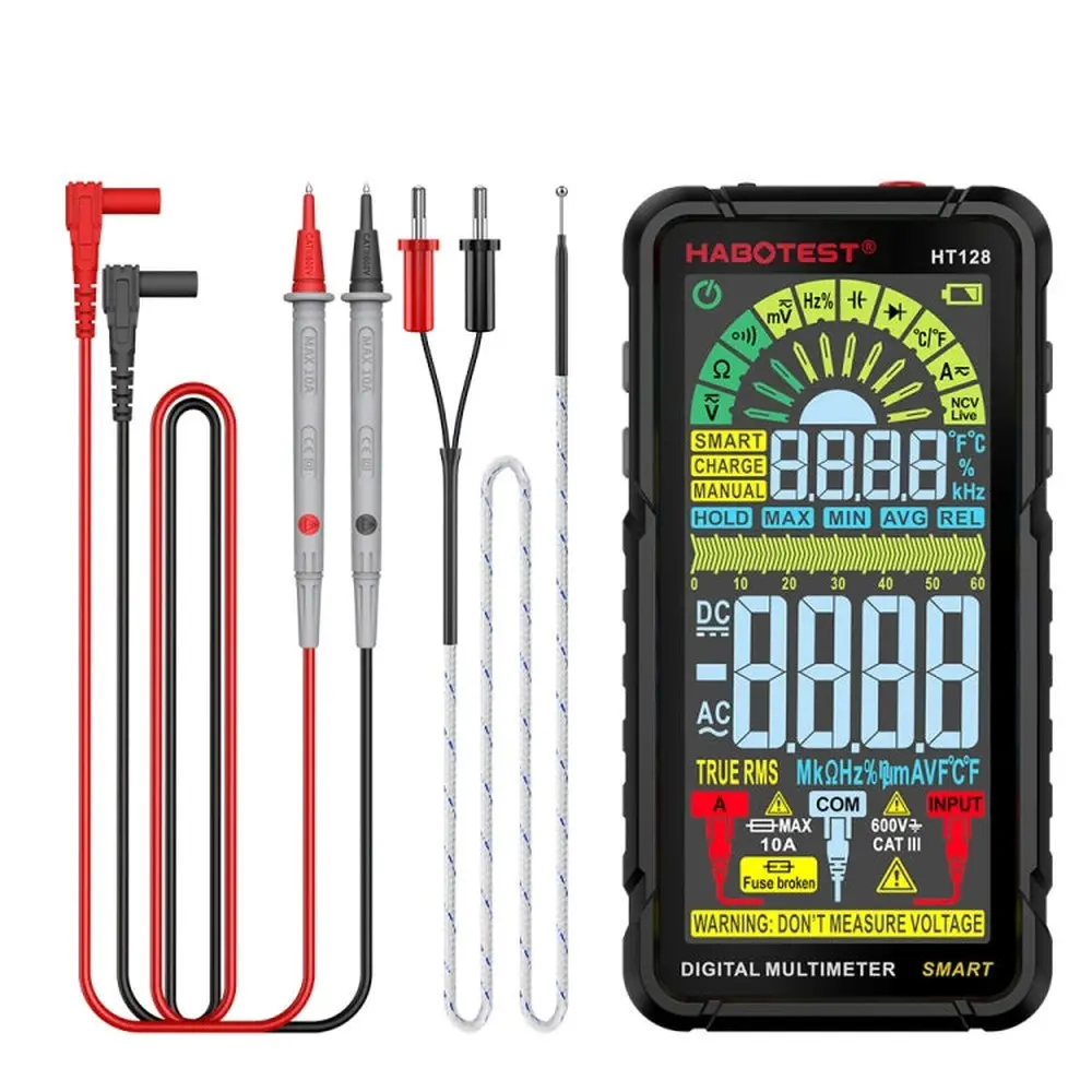 Habotest Automatic Range Digital Display Ultra-Clear Intelligent Current Multimeter 1