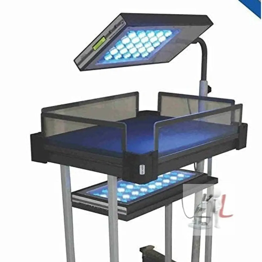 Scifa  Led Photothreapy Infant Light Therapy Double Surface With Basinet 1