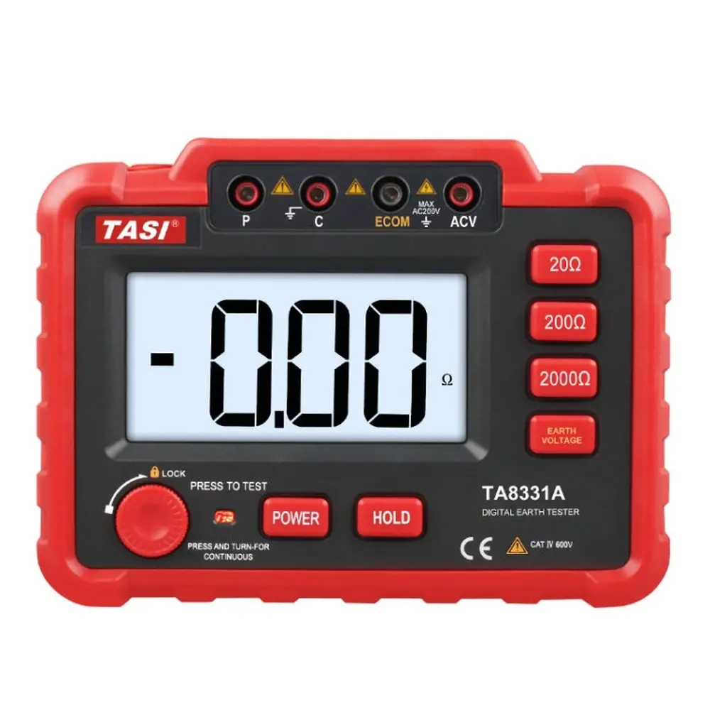 Tasi Ta8331a Ground Resistance Tester High Accuracy Digitally Ground Resistance Meter, Tasi Ta8331a 1